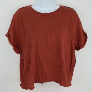 We The Free Perfect Tee Size Large - Cinnamon